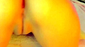 Hey, watch this ebony teen's phat pussy get creampied in doggystyle webcam fun