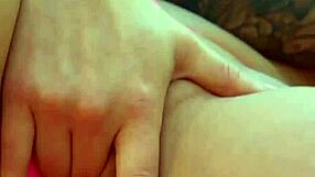 Look, He's Fucking His Tattooed Blonde Stepsister Bent Over And Riding Cowgirl