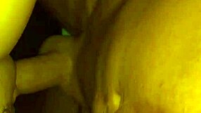 Fat Cock Stretches Tight Pussy with Intense Jizz Flow