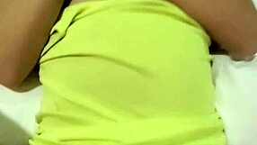 Tiny Latina Teen Fucked In Green Miniskirt Moaning Loudly