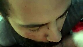 in this gay scene, he sucks his boyfriend's cock passionately