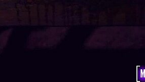 Pissing And Masturbating On Camping House Stairs At Night