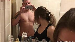 Amateur Couple Enjoys Homemade Webcam Session