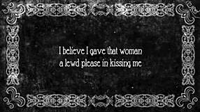 Mature milf in vintage erotic silent film