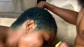 Intense Blowjob Leaves Her Pussy Dripping Wet with Big Black Cock POV