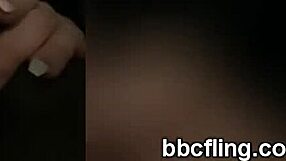 single sucks black dick in interracial blowjob