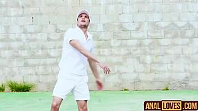 I think Brandi Bae's best tennis anal lesson involves deepthroat and cowgirl fucking