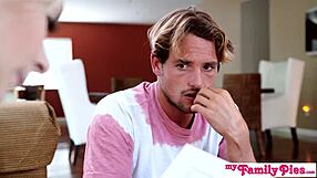 Petite Babe Rips Clothes For Hardcore Doggy And Missionary Creampie.