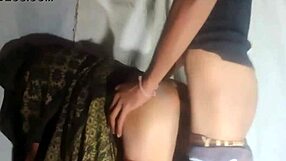 The skinny cheating wife sneaks away to fuck and suck a big cock while her husband works