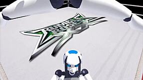 Wanna get the most sensual fun? Get naughty with a sexbot with the boxing moves