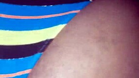 Beautiful Brunette Cheats in Thong Lingerie