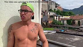 my friend came home for a passionate gay encounter