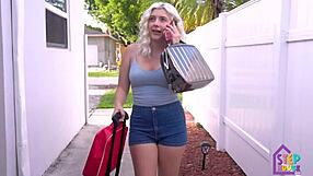 Curvy Teen 18+ Gia OhMy's Tan-Lined Big Ass Banged Hard Cowgirl by Euro Vince.