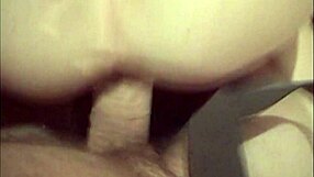 she shows her big ass on the sofa for anal