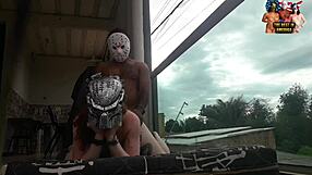 Lorrany Exotica Moans Loudly as Big Black Cock Pounds Her Ass Hard