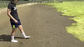 a day in the life of my feet, showing off barefoot adventures