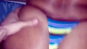 Beautiful Brunette Cheats in Thong Lingerie