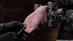 Redhead Sub Whipped and Tormented in Bizarre Session