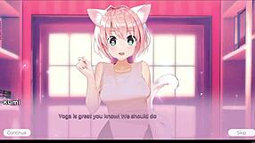 Detailed Hentai Mosaique Neko Waifus Featuring Cat Girls in Explicit Anime Scenes