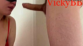 Blonde Teen Deepthroats Cock And Swallows