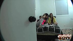 Alex Legend finishes Penny Pax and Abella Danger