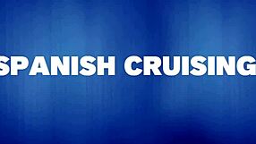 Horny security guys banging a gay stud in wild European threesome action