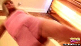 Want to see my new panties up close? Come inside now.