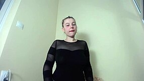 Gorgeous European babe gets her asshole gaping from intense assfucking