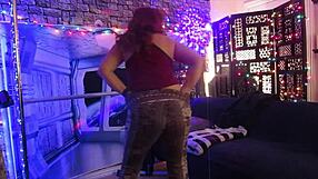 Hotwife Steffi White Dances With Elephant Pussy And Dildo!