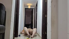 Does this brunette teen want cum on her big tits