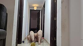 Does this brunette teen want cum on her big tits