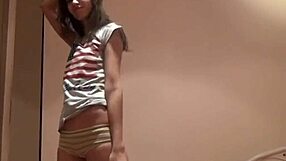 teen lesley feels intense pleasure toying her tight wet pussy