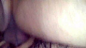 ボディストッキングのホットワイフがBBCを激しく騎乗位で跨るPOV