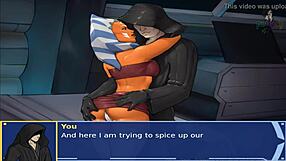 Star wars orange trainer part 16 offers intriguing twists in anime style