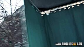 Hot Nataly Gold Delivers Outdoor Handjob To Stranger In Public Massage