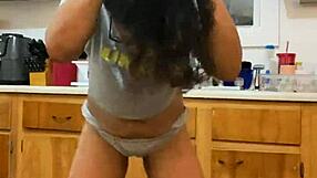 Caribbean MILF Anna Maria’s Masturbation and Housework