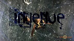 the staggering maid with glasses is playing with her big dildo while fingering her pussy in hardcore bdsm slave scene