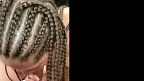 domi growl's enticing blowjob on amateur cock