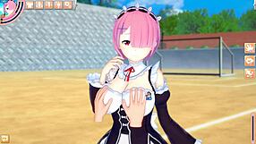 Lanet olsun, Re Zero Ram'ın devasa memelerine takıntılıyım!