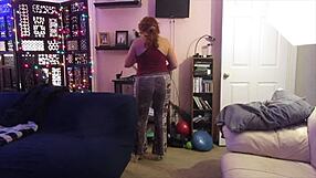 Hotwife Steffi White Dances With Elephant Pussy And Dildo!