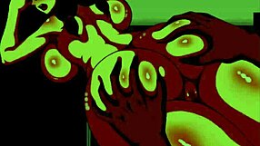 meiko explores group blowjob and fingering in anime hentai game adventure