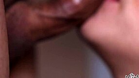 Is this the best blowjob? Latina deepthroats and swallows cum up close.