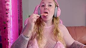 Possess one of the greatest pleasures touch sense in a lollipop