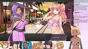 vtuber lewdneko plays huniepop 2 double date part 3