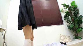 from innocent school days to deep blowjobs now, asian girl in uniform sucks cock passionately