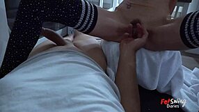 Naughta J Moon Takes Fuck Machine At Fetish Party!