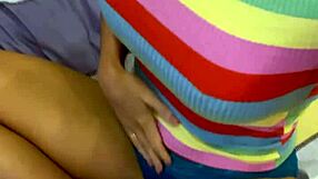 Morning selfie pussy play