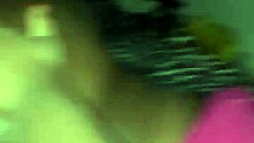 Big tit MILF gives her black cock a throat orgasm from her stepson