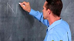 College Teen Sucks Hard for Intense Facial Cumshot