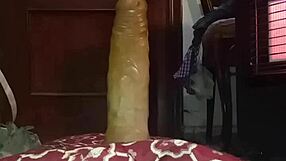 Valentina Trans Anal Fucks Me Intensely with Dildo and Toys